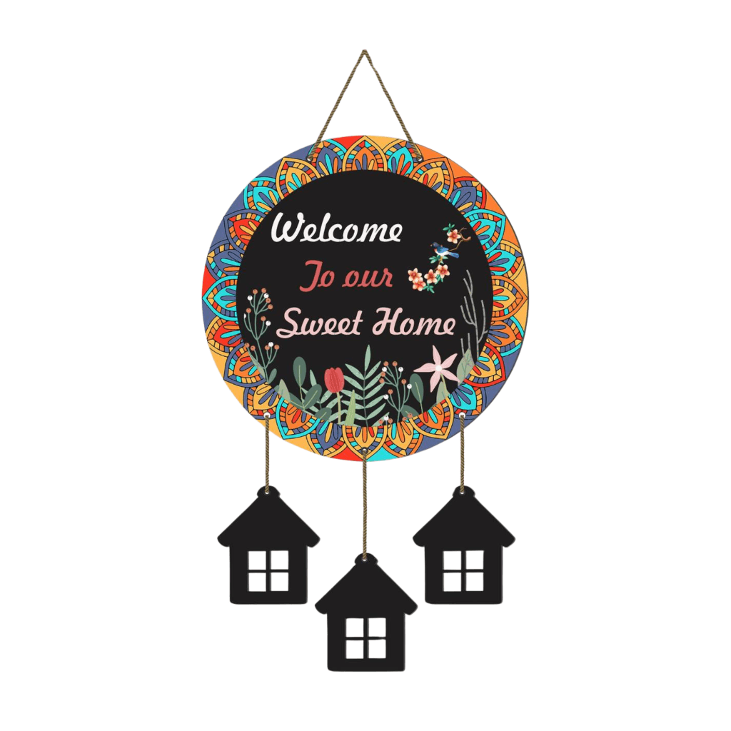 Mandala 'Welcome Home' Hanging